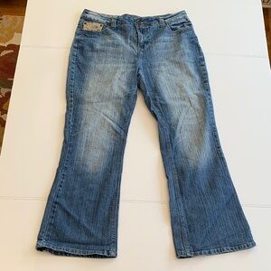 L.A. Blues Women's Light Blue Flare Jeans